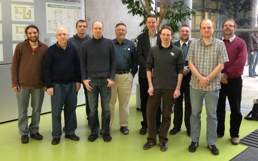 The FFMK team at the kickoff meeting in Dresden, February 2013